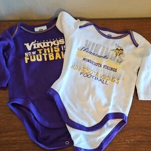 NFL Team Apparel Baby Onesies Set
